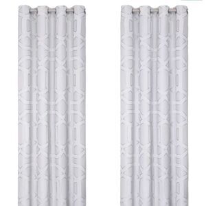 Five Queens Court Kennedy Window Panel Pair